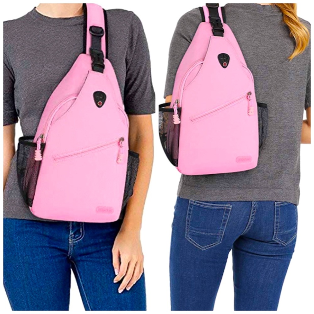 Activity Sling Backpack in Pink